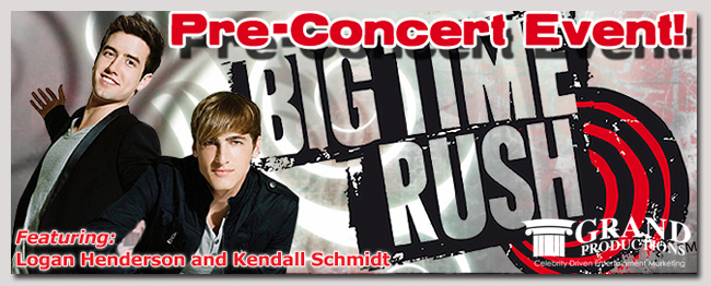 book a celebrity Big Time Rush event