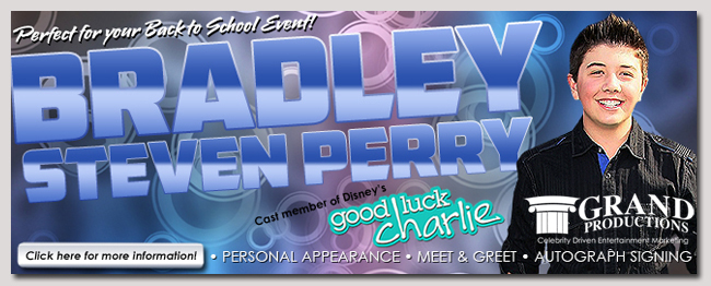 book a celebrity bradley steven perry event