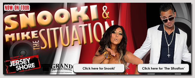 book a celebrity jersey shore event