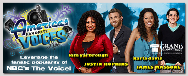 book a celebrity The Voice event